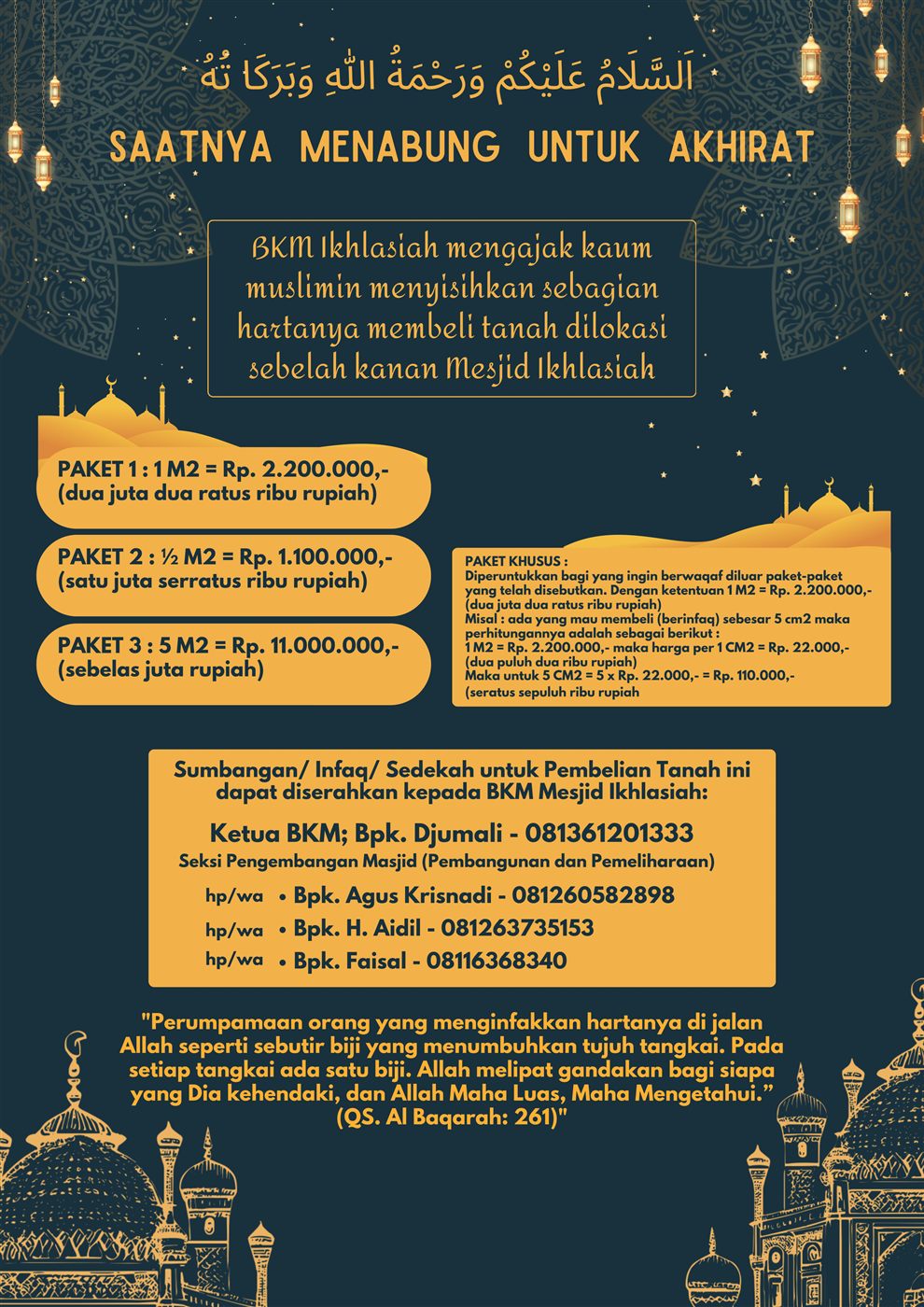 Program menabung untuk akhirat